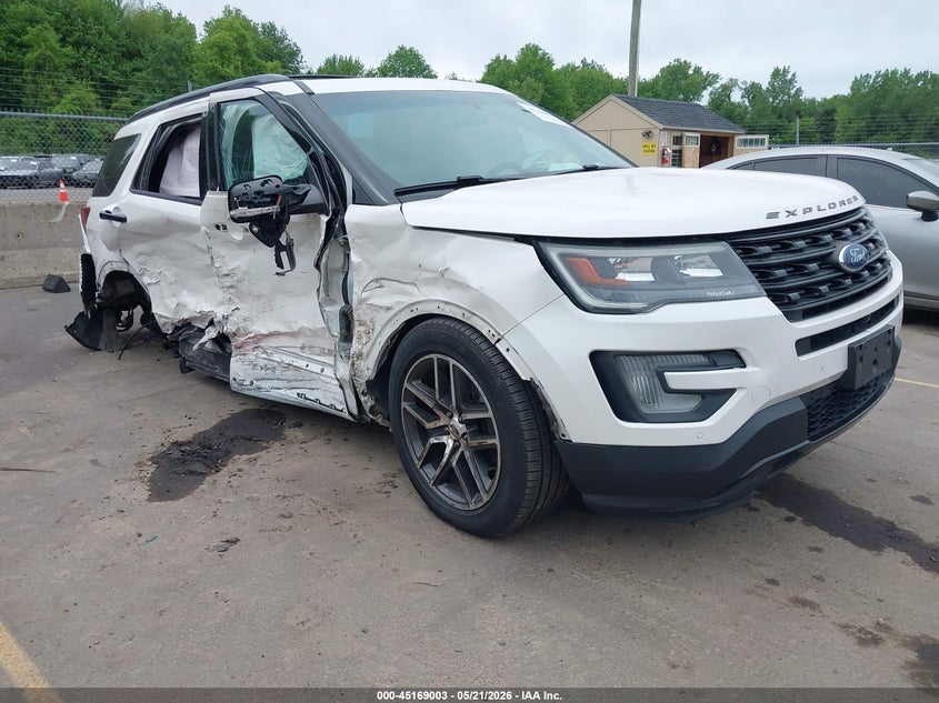 Vin: 1fm5k8gt0ggb38889, lot: 45666689, ford explorer sport 2016 img_1