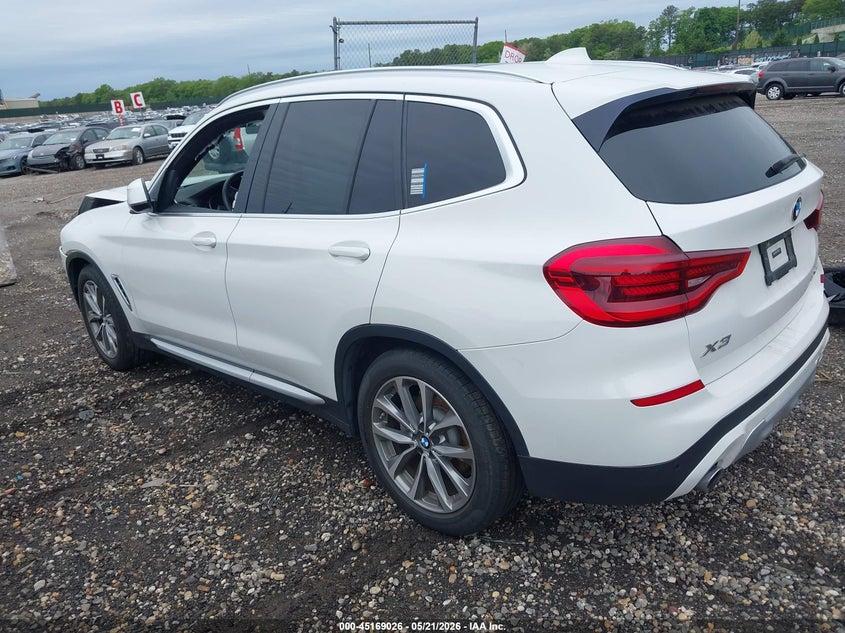 Vin: 5uxtr9c54jld90164, lot: 45666712, bmw x3 xdrive30i 20183