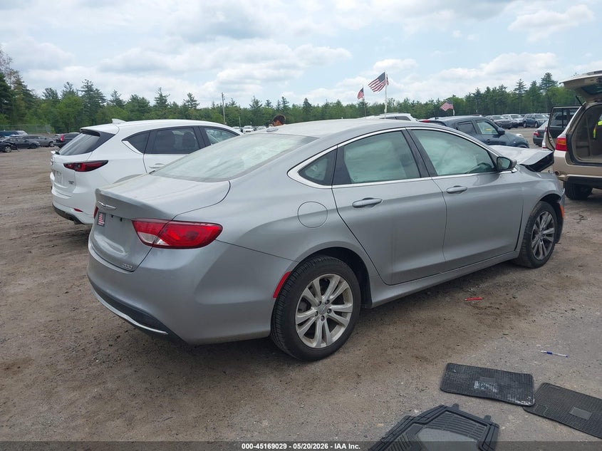 Vin: 1c3cccab1fn670467, lot: 45666715, chrysler 200 limited 20154