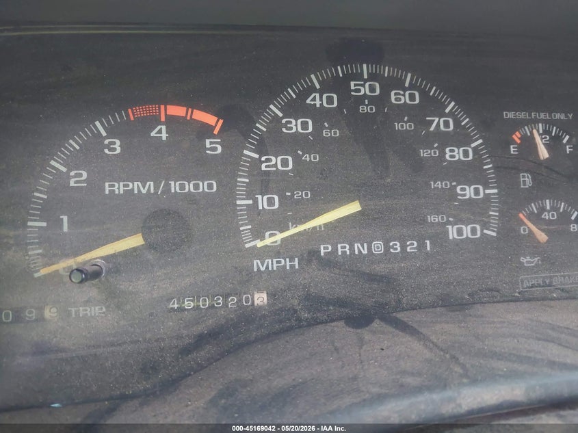 1995 GMC Sierra C1500 VIN: 2GTEC19K0S1515661 Lot: 45169042