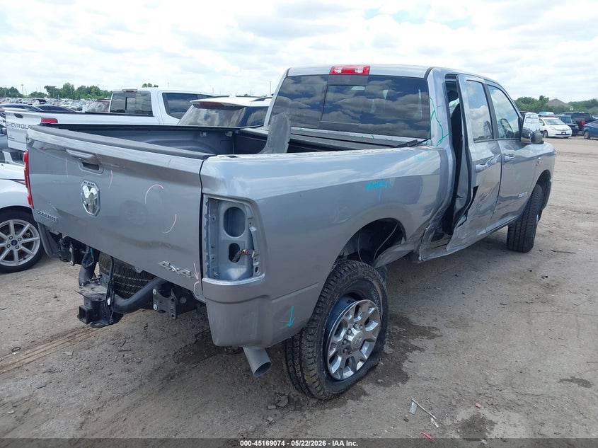 Vin: 3c6ur5fl7rg407917, lot: 45666760, ram 2500 laramie  4x4 6'4 box 20244