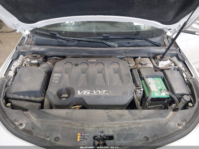 CHEVROLET IMPALA 2016 VIN 2G1145S36G9158414