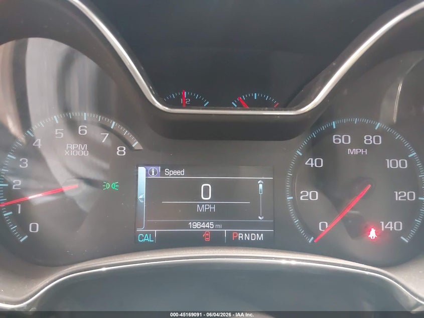CHEVROLET IMPALA 2016 VIN 2G1145S36G9158414