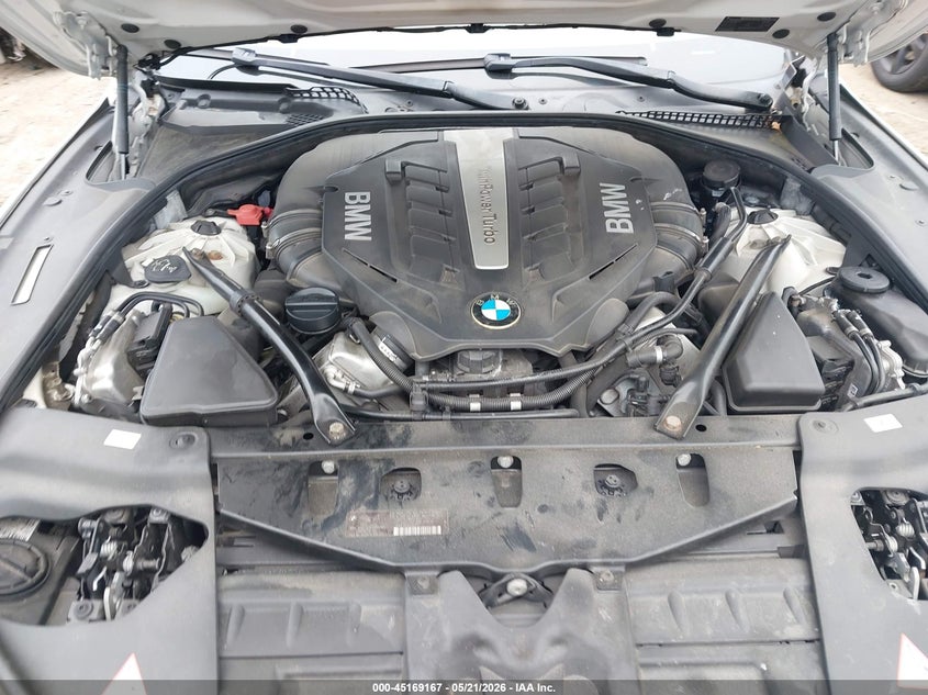 2013 BMW 650I xDrive VIN: WBAYP1C5XDD216008 Lot: 45169167