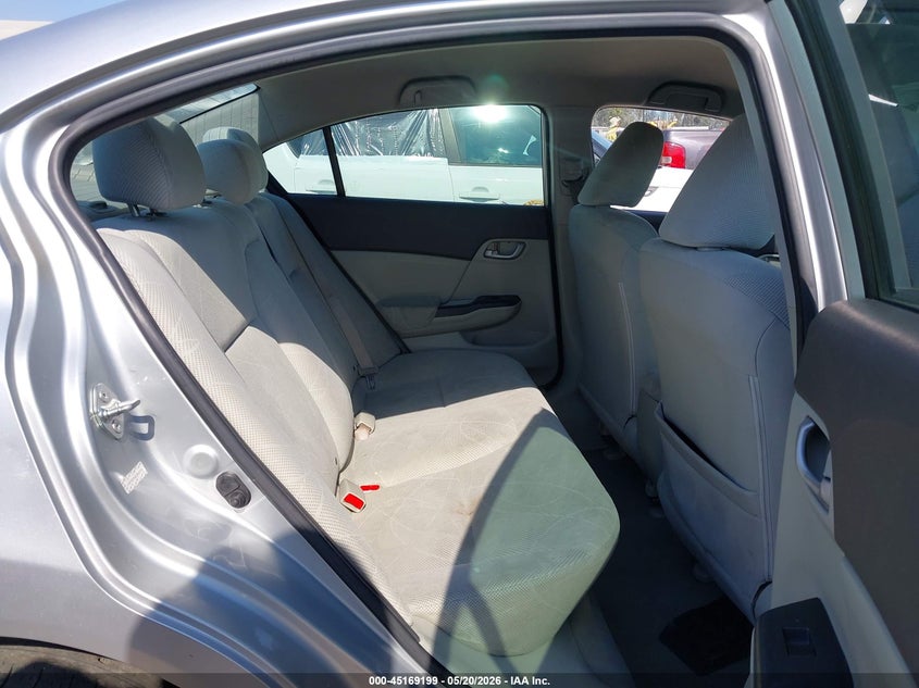 2012 Honda Civic 1.8 Lx silver Lot 111045169199 Vin JHMFB2F54CS003770
