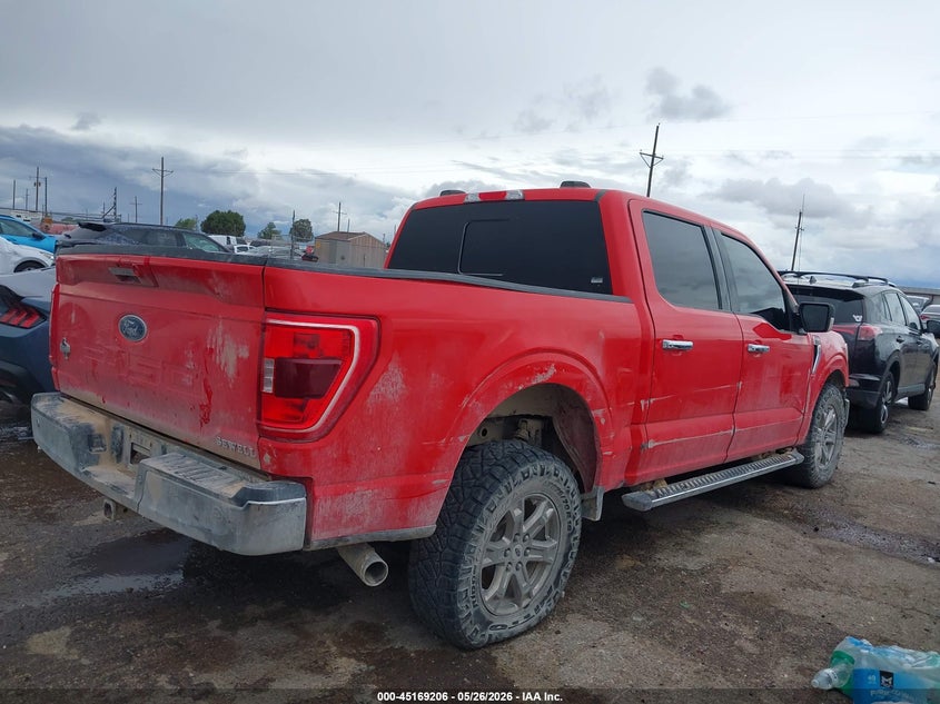 VIN 1FTEW1C56MKD21990 2021 FORD F-150 XLT