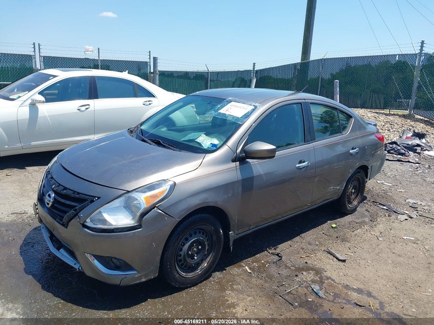 Vin: 3n1cn7ap8fl840917, lot: 45666897, nissan versa 1.6 sv 20152