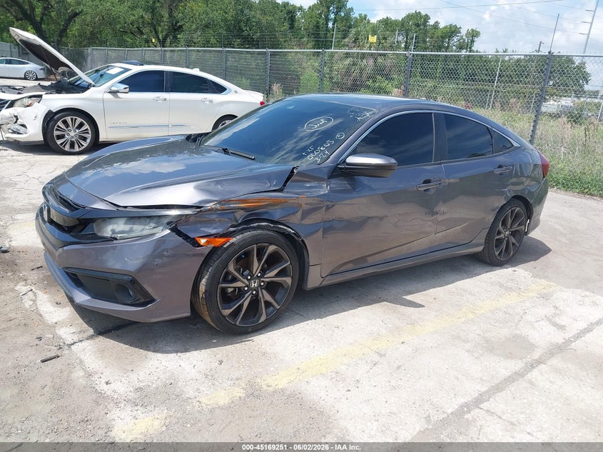 VIN 19XFC2F88ME000805 2021 HONDA CIVIC SPORT