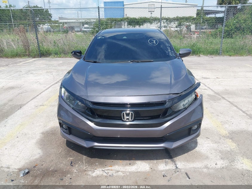 VIN 19XFC2F88ME000805 2021 HONDA CIVIC SPORT