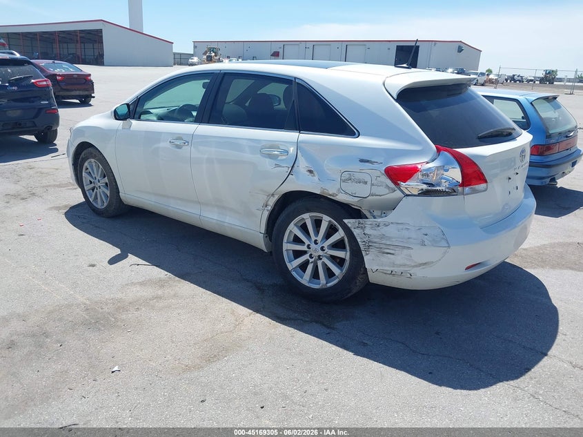 Vin: 4t3za3bb7cu055727, lot: 45666991, toyota venza xle 20123