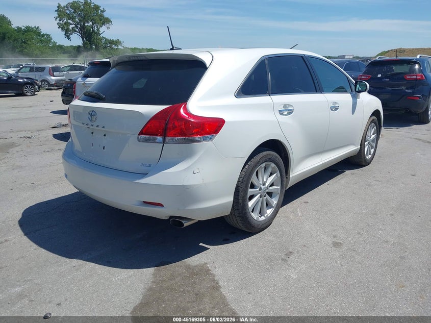 Vin: 4t3za3bb7cu055727, lot: 45666991, toyota venza xle 20124