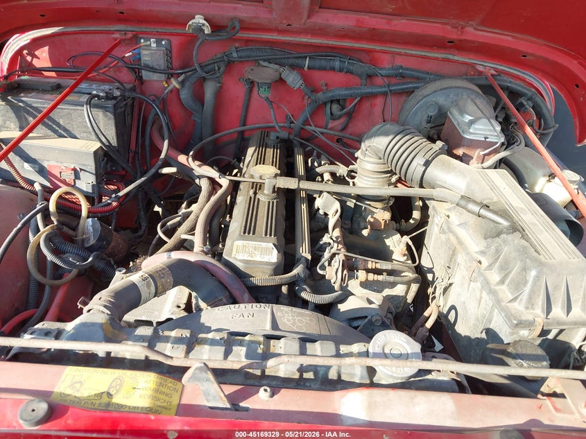 1993 Jeep Wrangler / Yj VIN: 1J4FY29S0PP257741 Lot: 45169329