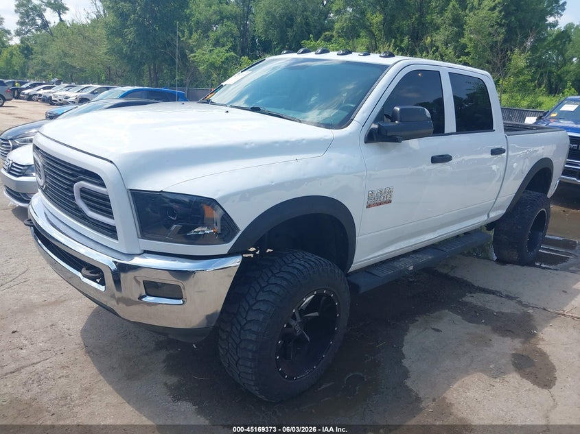Vin: 3c6ur5cjxjg116397, lot: 45667059, ram 2500 tradesman  4x4 6'4 box 20182