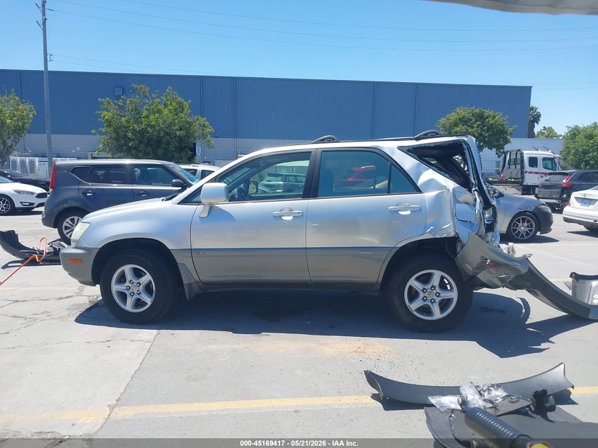 2002 Lexus Rx 300 VIN: JTJHF10U120243956 Lot: 45169417