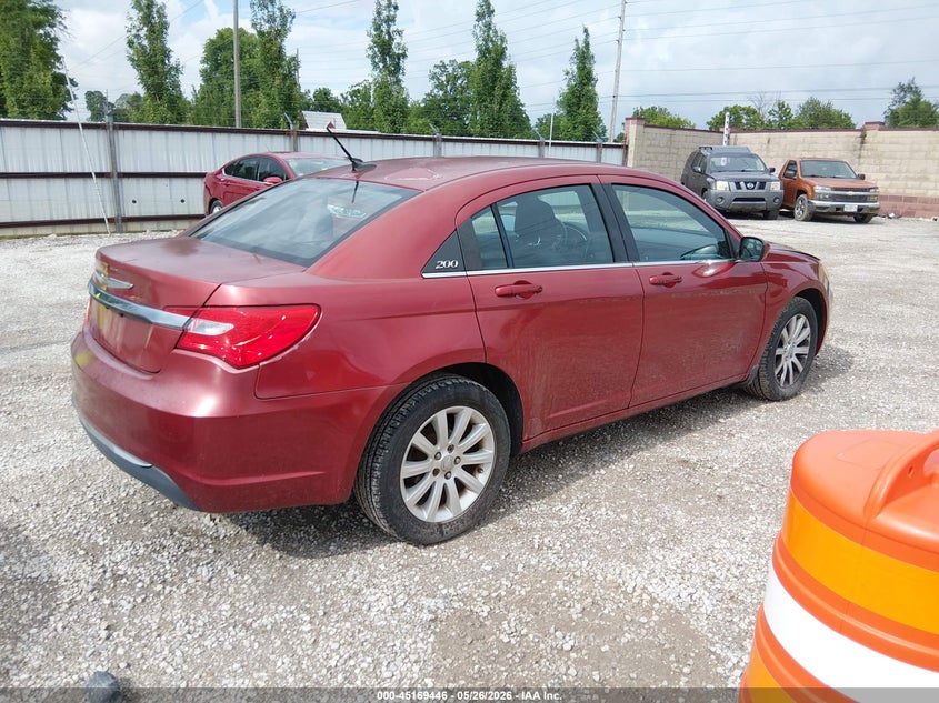 Vin: 1c3ccbbb9en198378, lot: 45667132, chrysler 200 touring 20144