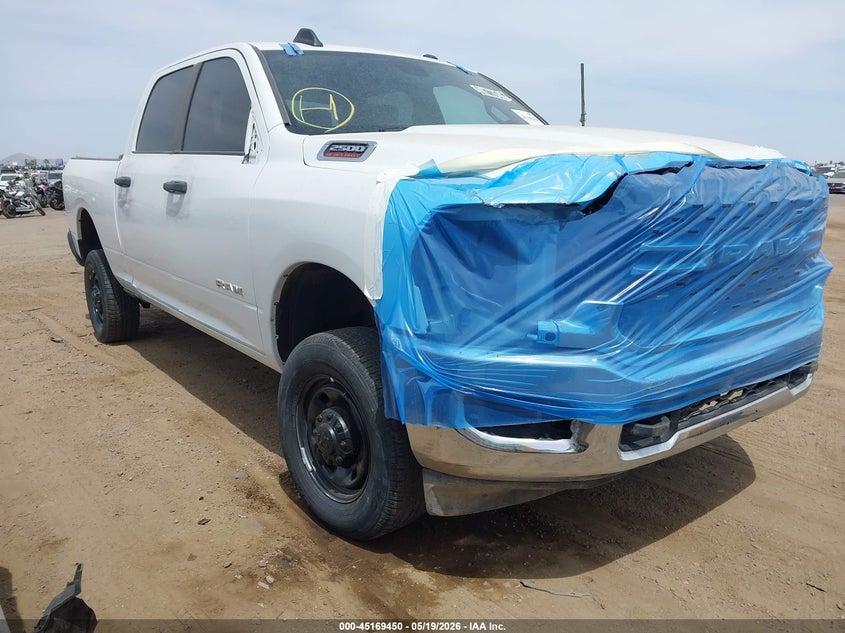 Vin: 3c6ur5dj9rg353974, lot: 45667136, ram 2500 big horn  4x4 6'4 box 2024 img_1