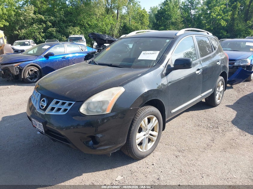 Vin: jn8as5mvxcw708604, lot: 45667183, nissan rogue sv 20122