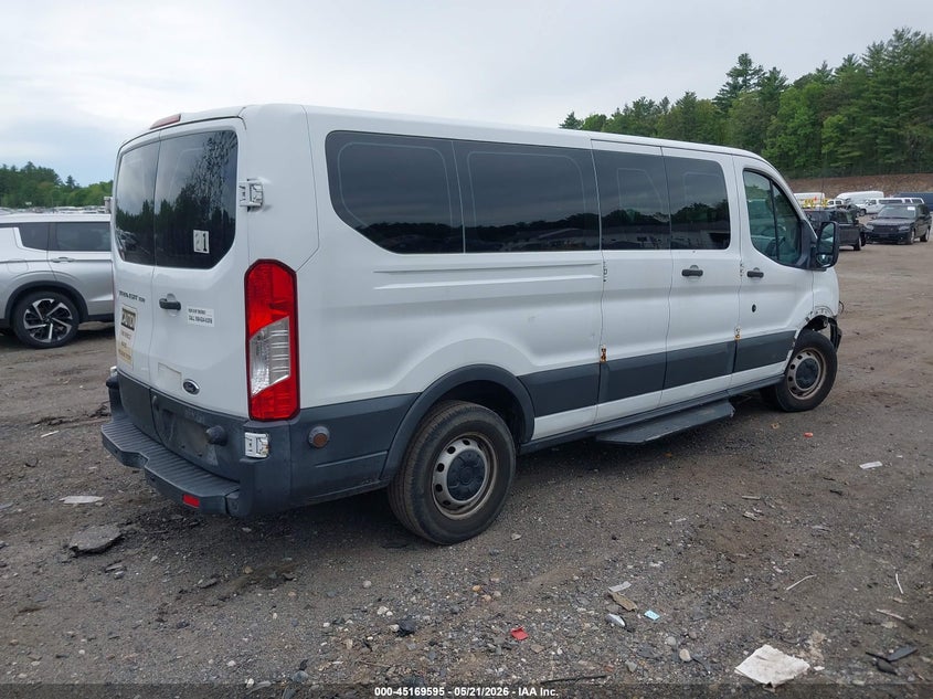 Vin: 1fbzx2zm7gka26831, lot: 45667281, ford transit-350 xl 20164