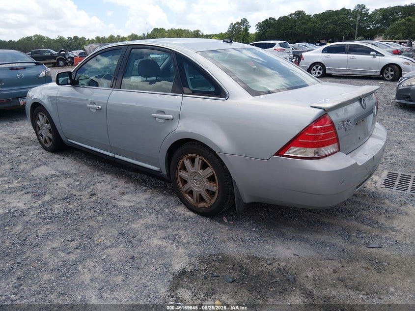 2007 MERCURY MONTEGO SEDAN 3.0L V-6 DOHC, 203HP