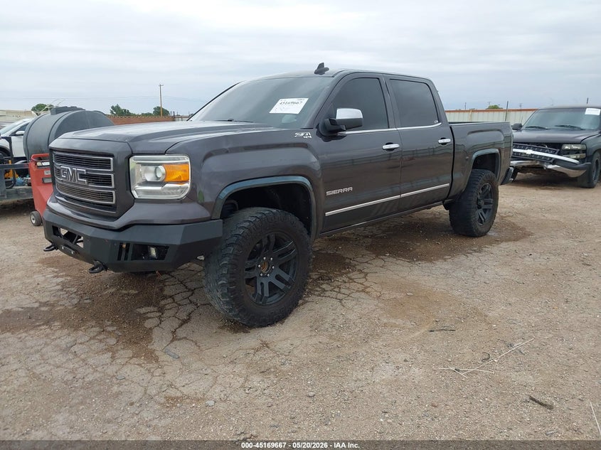 Vin: 3gtu2vejxfg439821, lot: 45667353, gmc sierra 1500 slt 20152