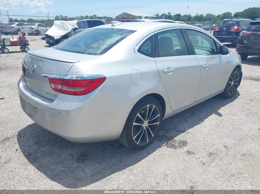 Vin: 1g4pr5sk8h4100718, lot: 45667396, buick verano sport touring 20174