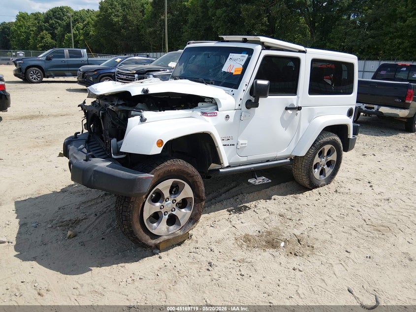 2016 JEEP WRANGLER SPORT UTILITY VEHICLE 3.6L V-6 DOHC, VVT, 285HP