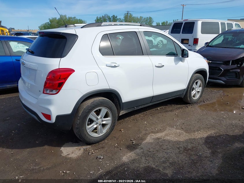 Vin: kl7cjpsb7hb183282, lot: 45667427, chevrolet trax lt 20174