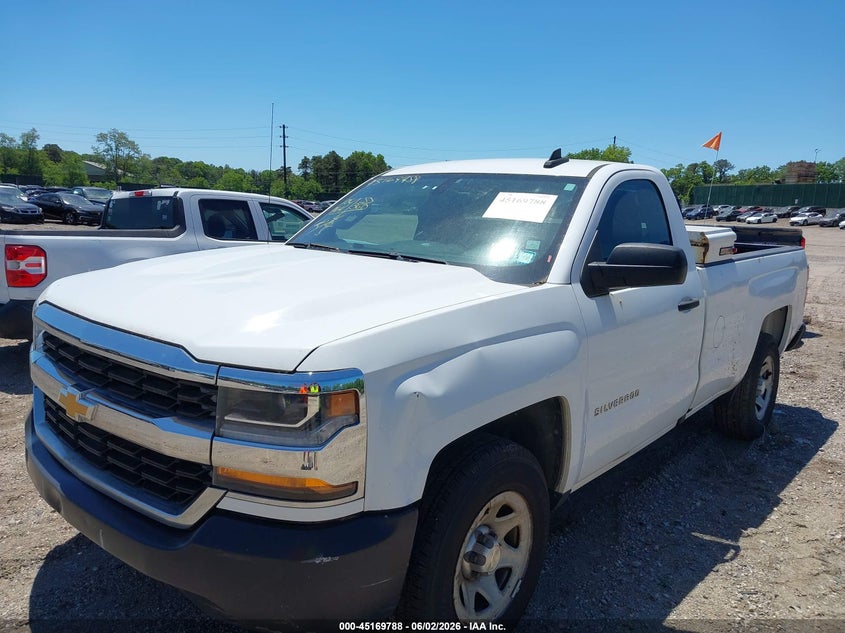 2017 Chevrolet Silverado 1500 Wt 1GCNCNEC4HZ135129 photo 1