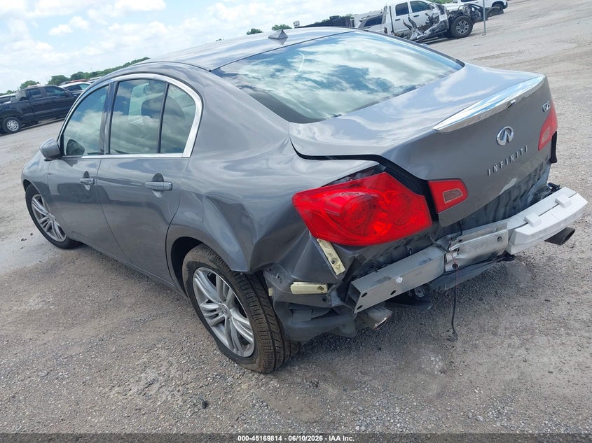 Vin: jn1dv6ap0bm604244, lot: 45667500, infiniti g25 journey 20113