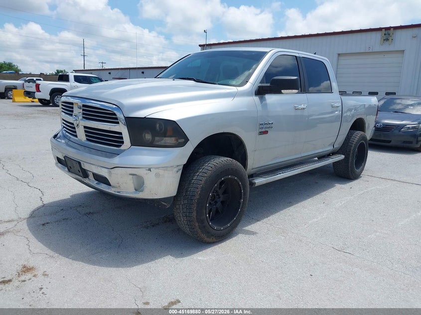 Vin: 1c6rr7lm4es288287, lot: 45667566, ram 1500 big horn 20142