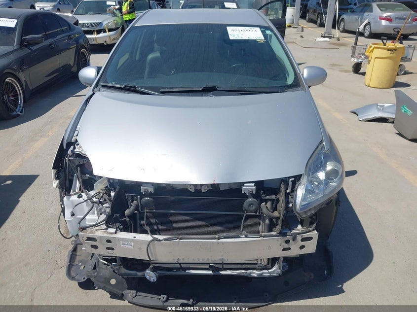 2014 TOYOTA PRIUS HATCHBACK 1.8L I-4 DOHC, VVT, 98HP