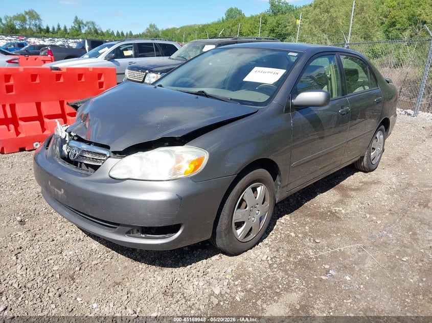 2007 TOYOTA COROLLA SEDAN 1.8L I-4 DOHC, VVT, 126HP