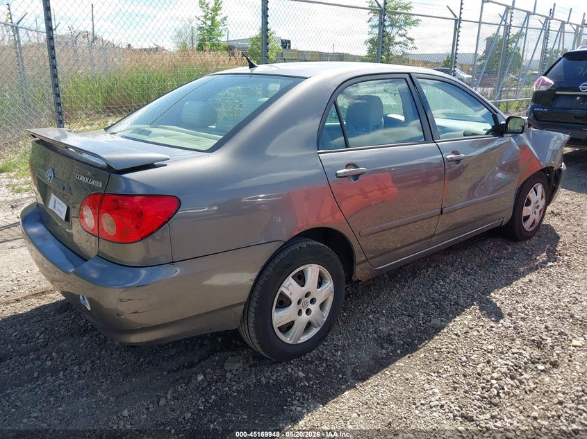 2007 TOYOTA COROLLA SEDAN 1.8L I-4 DOHC, VVT, 126HP