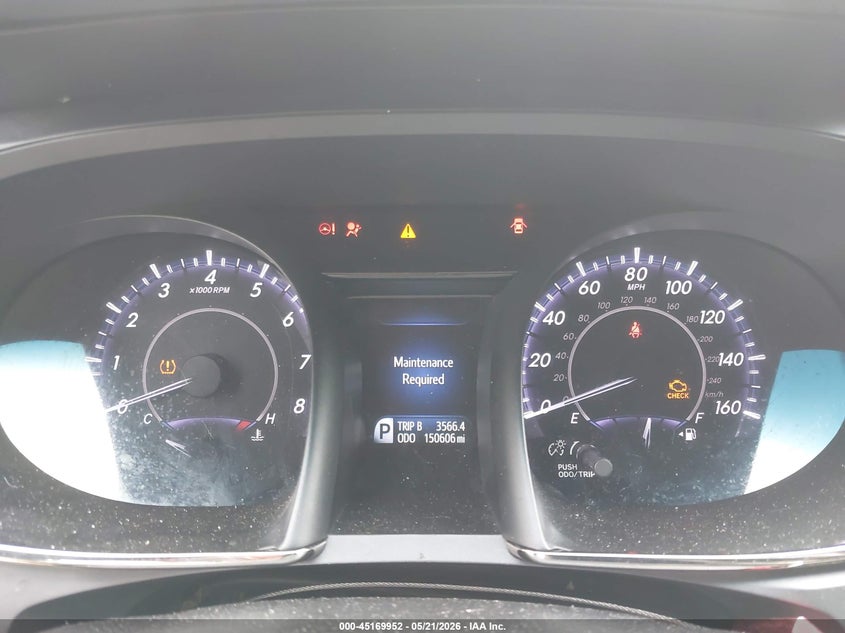 2016 TOYOTA AVALON auction photo 7