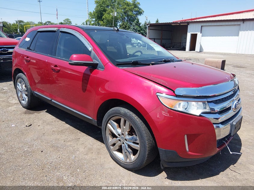 Vin: 2fmdk3jc6cba79243, lot: 45667656, ford edge sel 20121
