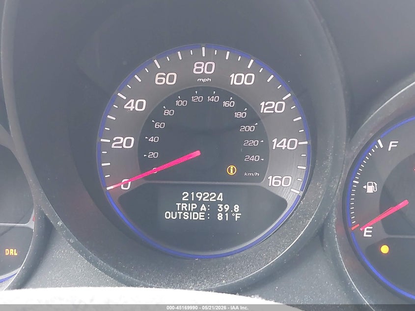 2008 Acura Tl 3.2 VIN: 19UUA66298A008518 Lot: 45169990