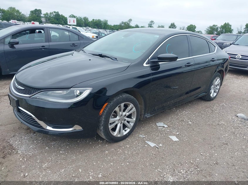 Vin: 1c3cccab5fn657639, lot: 45667680, chrysler 200 limited 20152