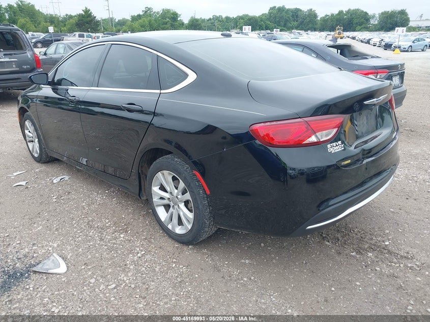Vin: 1c3cccab5fn657639, lot: 45667680, chrysler 200 limited 20153