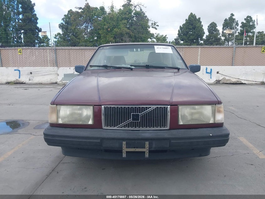 1994 Volvo 940 VIN: YV1JS8314R1165259 Lot: 45170007