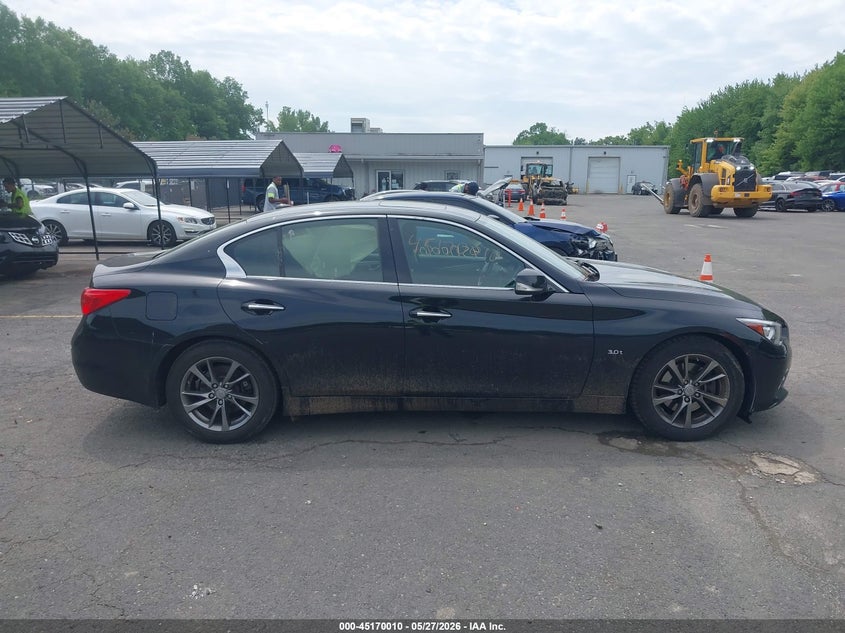 2017 Infiniti Q50 3.0T Signature Edition VIN: JN1EV7ARXHM840601 Lot: 45170010