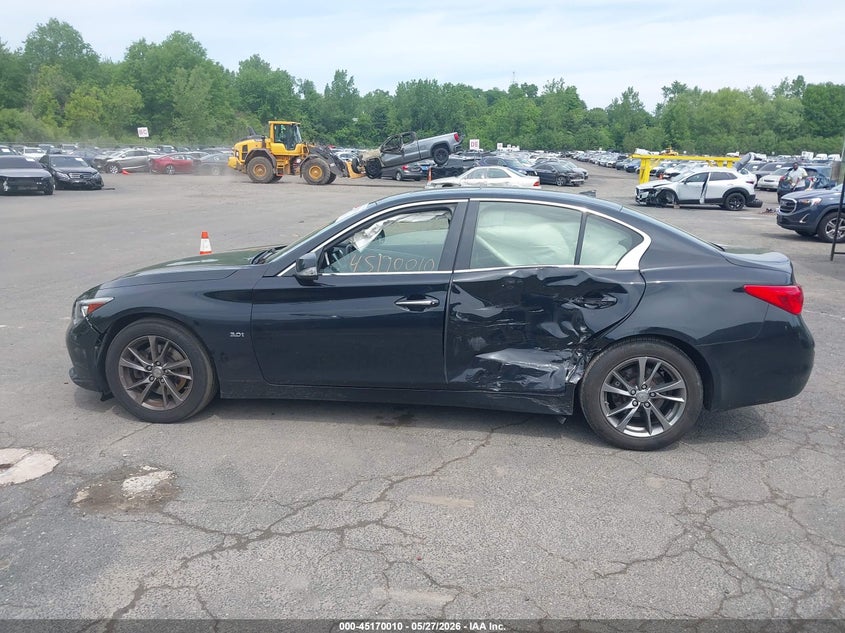 2017 Infiniti Q50 3.0T Signature Edition VIN: JN1EV7ARXHM840601 Lot: 45170010