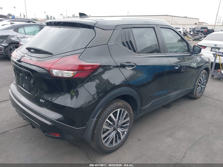 Vin: 3n1cp5cv0rl515452, lot: 45667703, nissan kicks sv xtronic cvt 20244