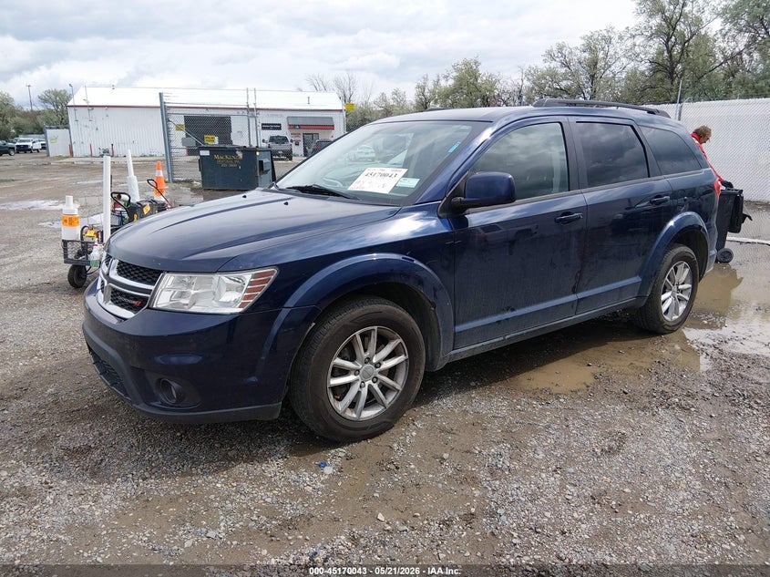 Vin: 3c4pddbg9ht567262, lot: 45667729, dodge journey sxt awd 20172