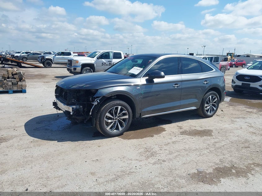 2024 Audi Q5 Sportback Premium Plus 45 Tfsi S Line Quattro S Tronic VIN: WA15AAFYXR2041284 Lot: 45170059