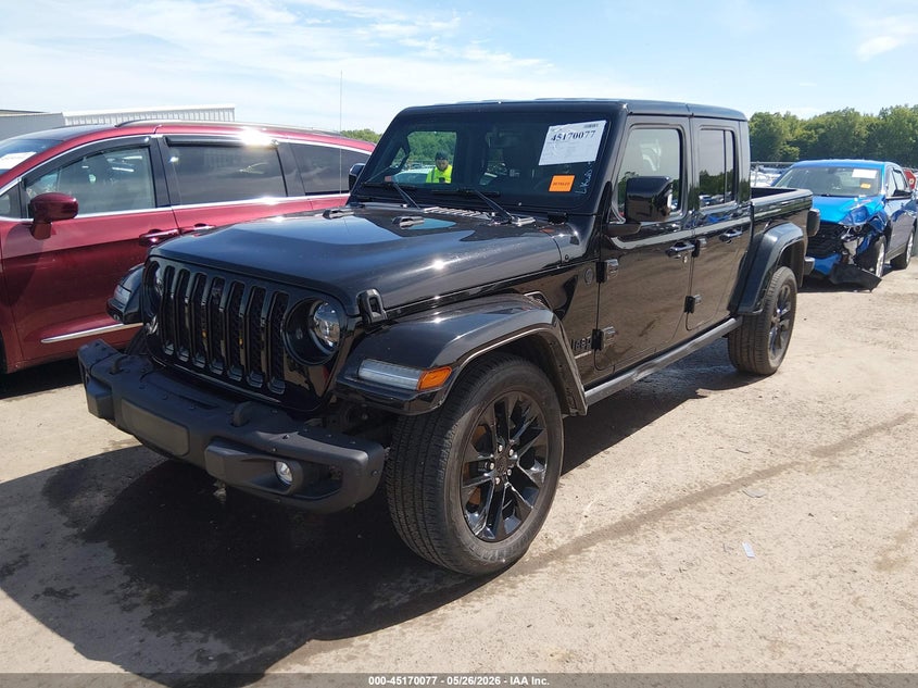 Vin: 1c6hjtfg0pl561711, lot: 45667764, jeep gladiator high altitude 4x4 20232