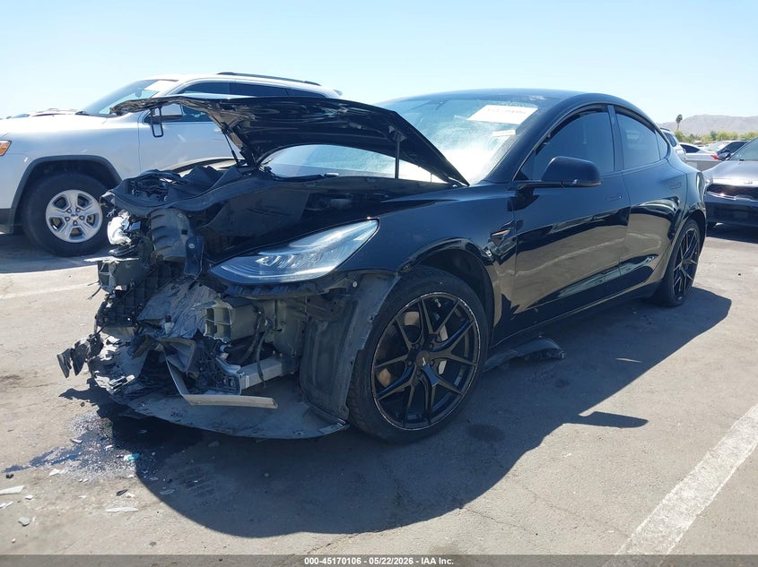 Vin: 5yj3e1eaxjf029675, lot: 45667792, tesla model 3 long range/mid range 20182