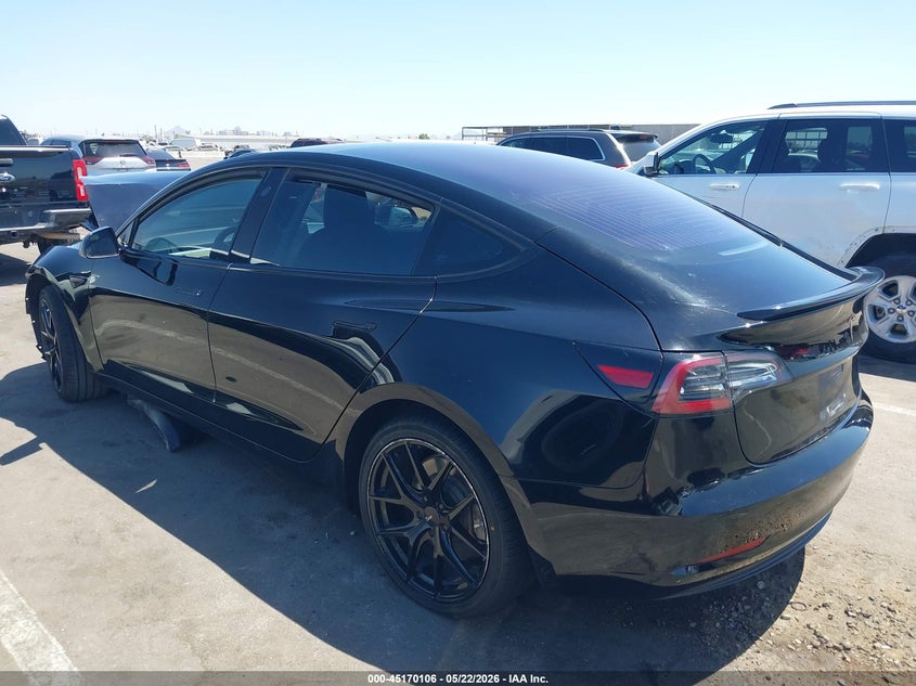 Vin: 5yj3e1eaxjf029675, lot: 45667792, tesla model 3 long range/mid range 20183