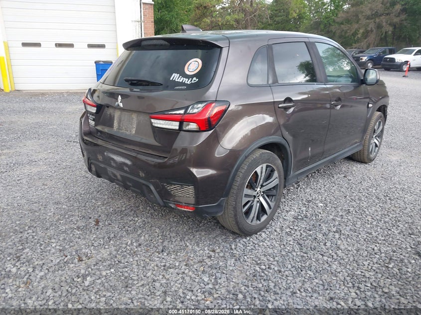 Vin: ja4ar3au0lu006255, lot: 45667836, mitsubishi outlander sport 2.0 es awc 20204
