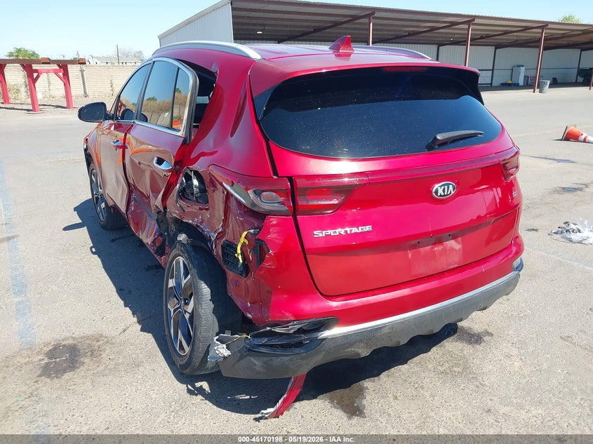 VIN KNDPN3AC2L7684636 2020 KIA SPORTAGE EX