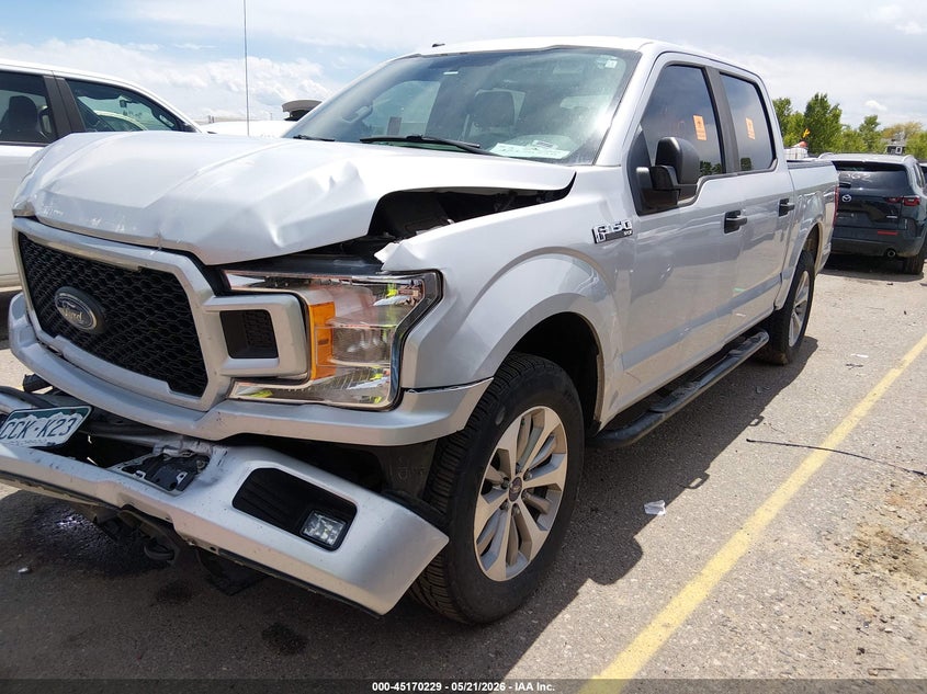 2018 Ford F-150 Xl 1FTEW1EP3JKC23932 photo 1
